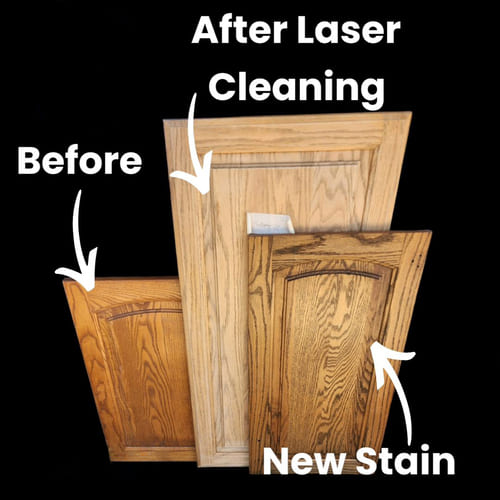 laser cleaning machine for wood